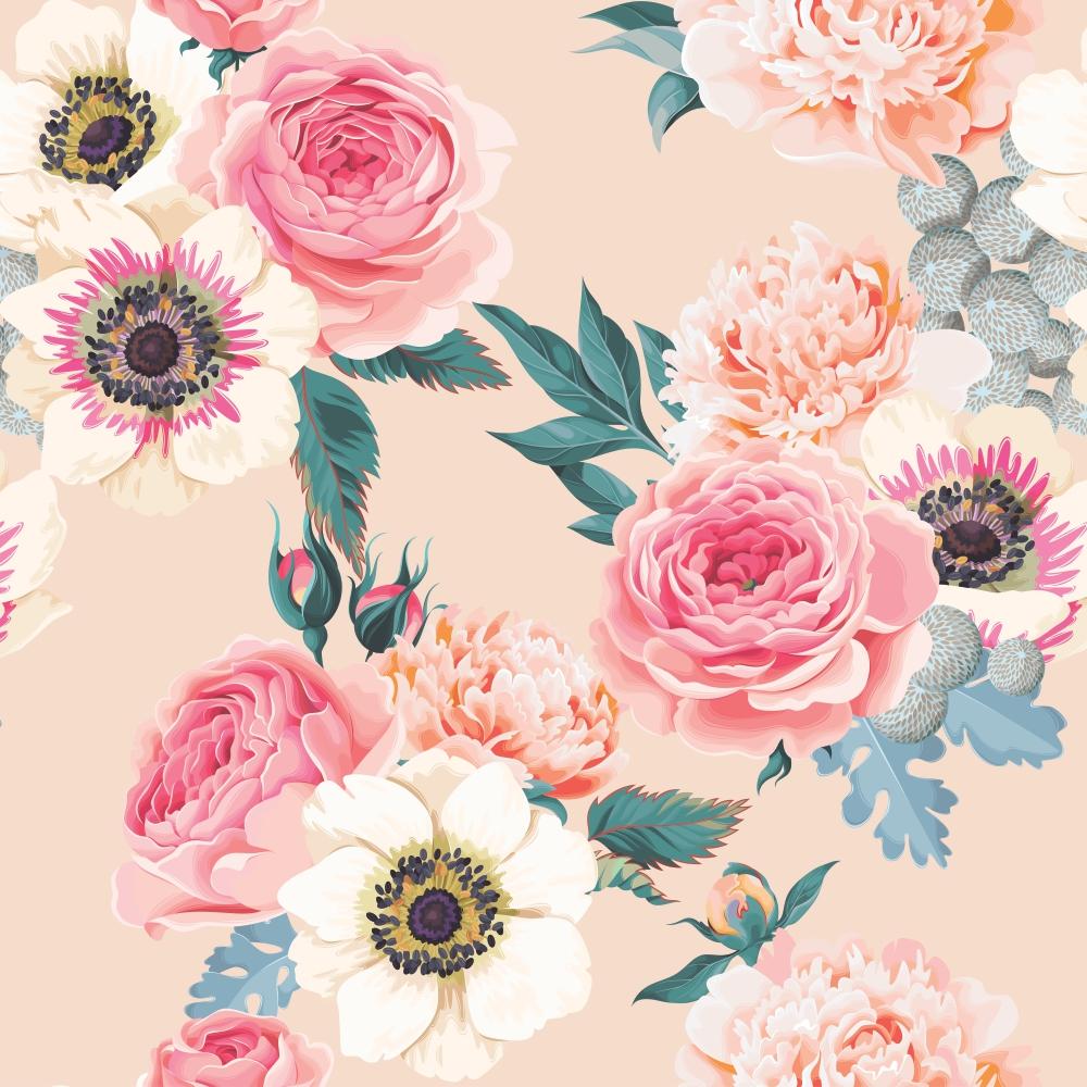Papel de parede Florido