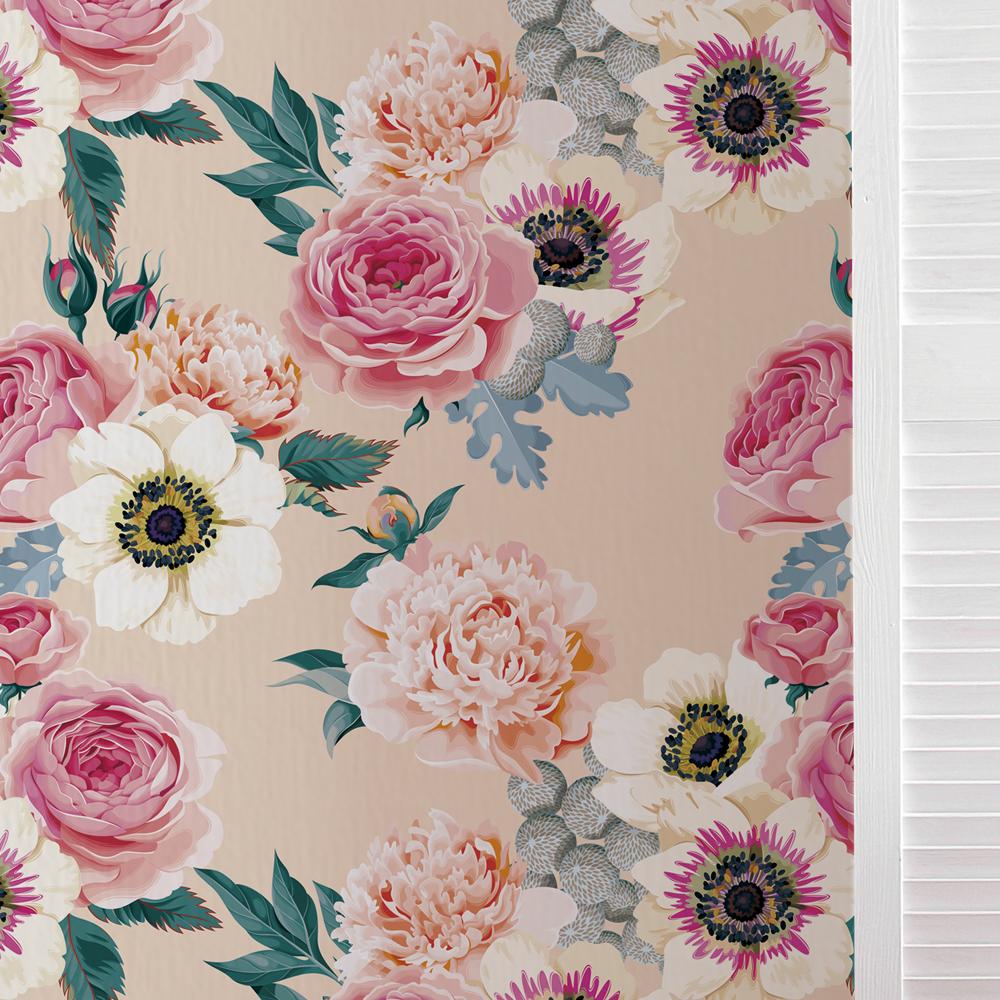 Papel de parede Florido
