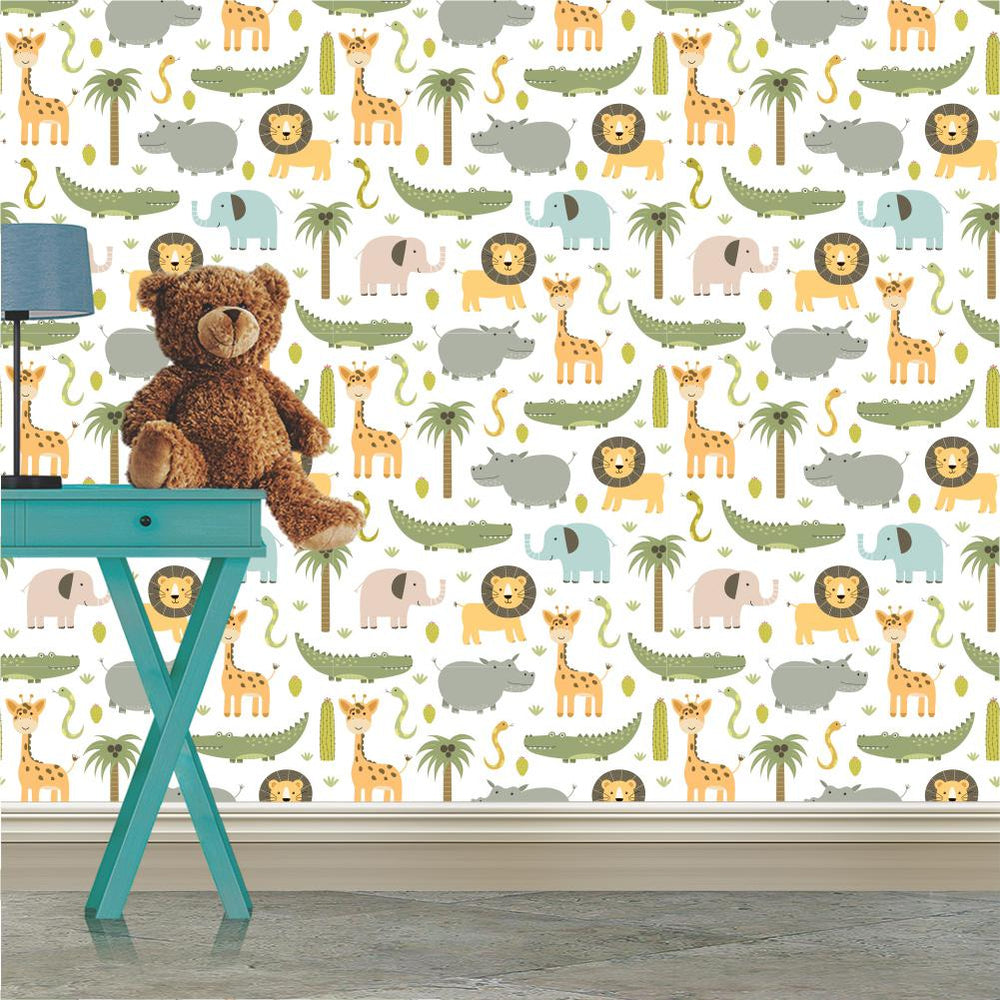 Papel de parede Baby Safari 5