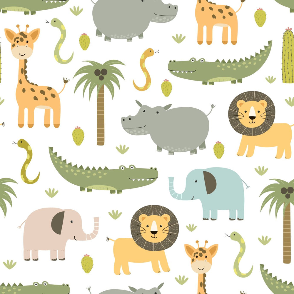 Papel de parede Baby Safari 5