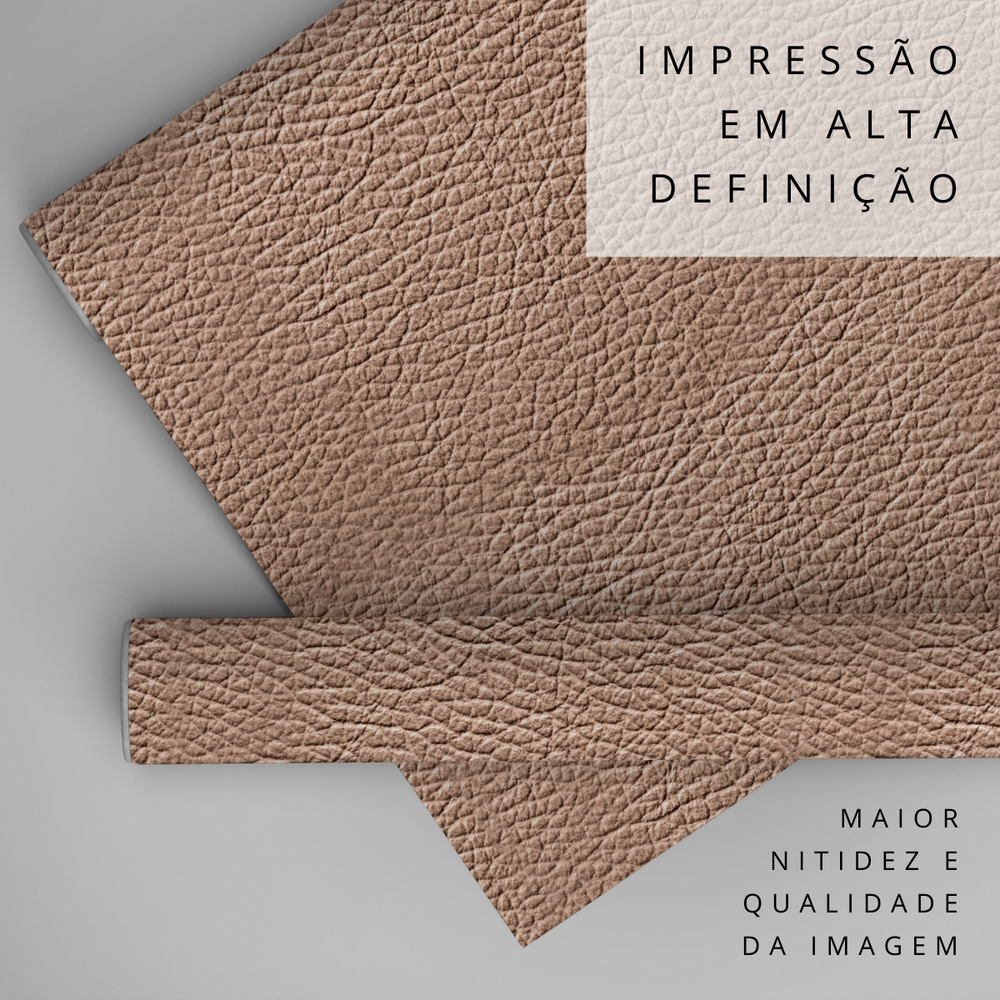 Papel de Parede Que Imita Couro Salmão