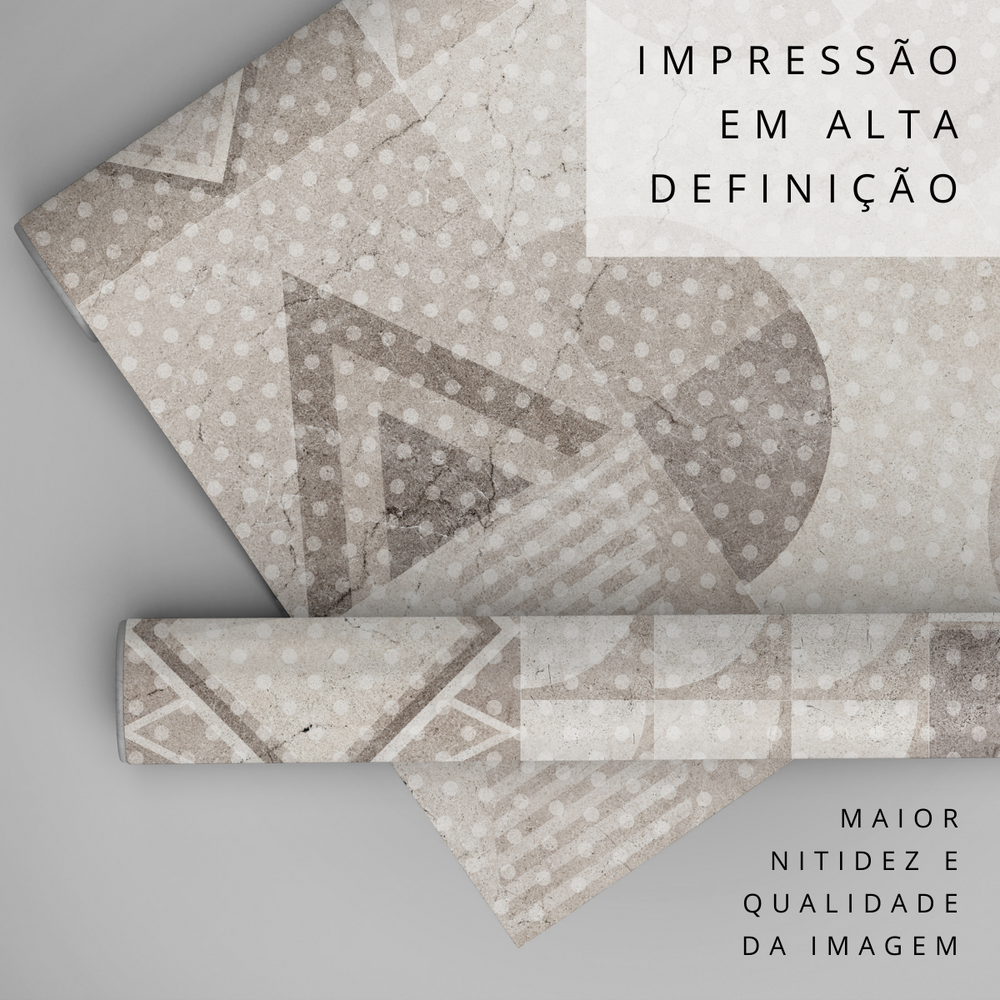 Papel de Parede Azulejo Português Geométrico