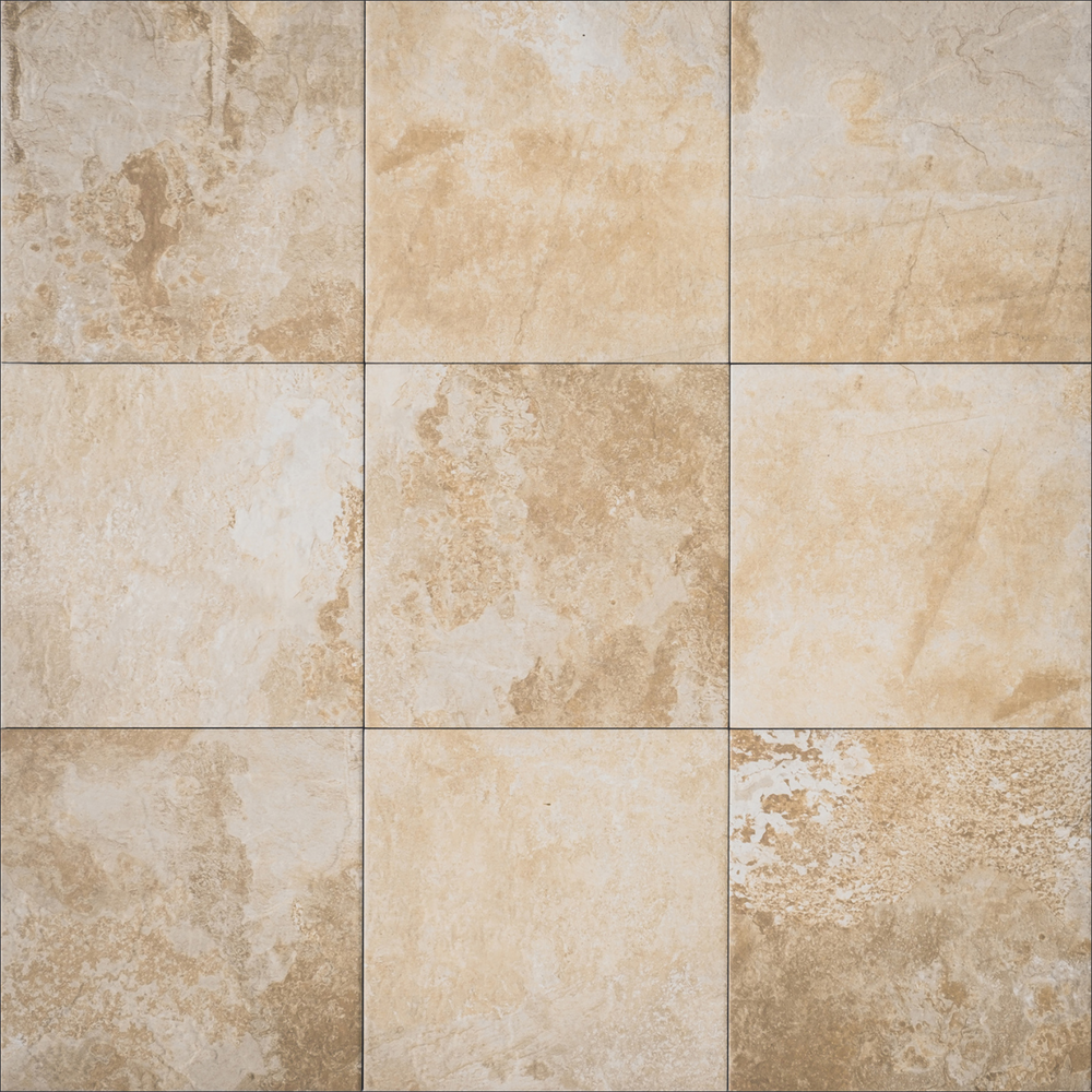 Papel de Parede Azulejo Laranja