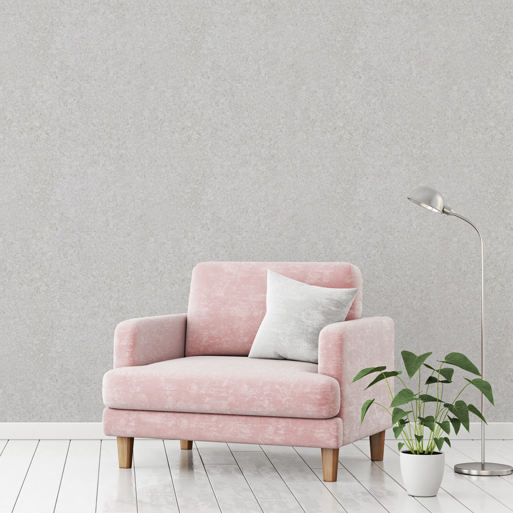 Papel de Parede Adesivo Efeito Textura Granito Branco