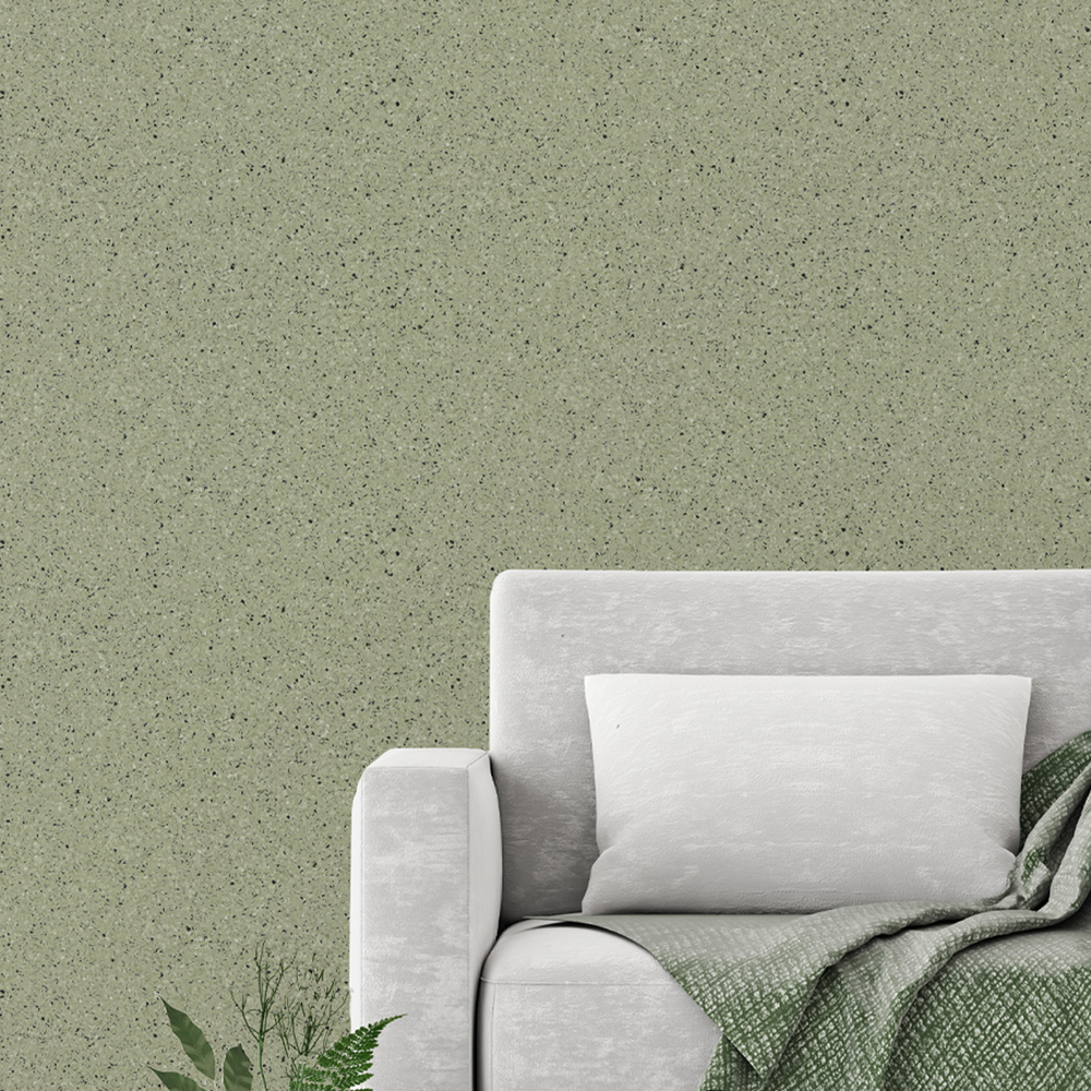 Papel de Parede Adesivo Efeito Textura Granito Verde