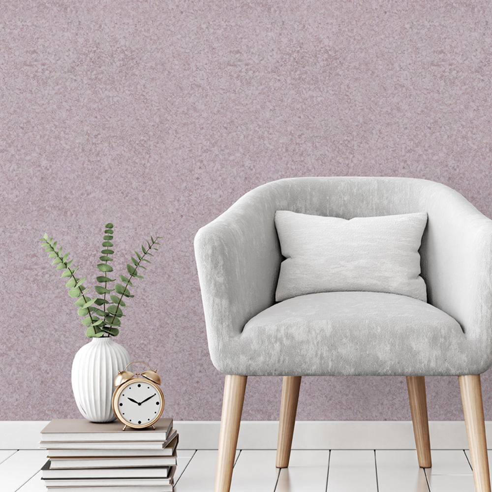 Papel de Parede Adesivo Efeito Textura Granito Rosa