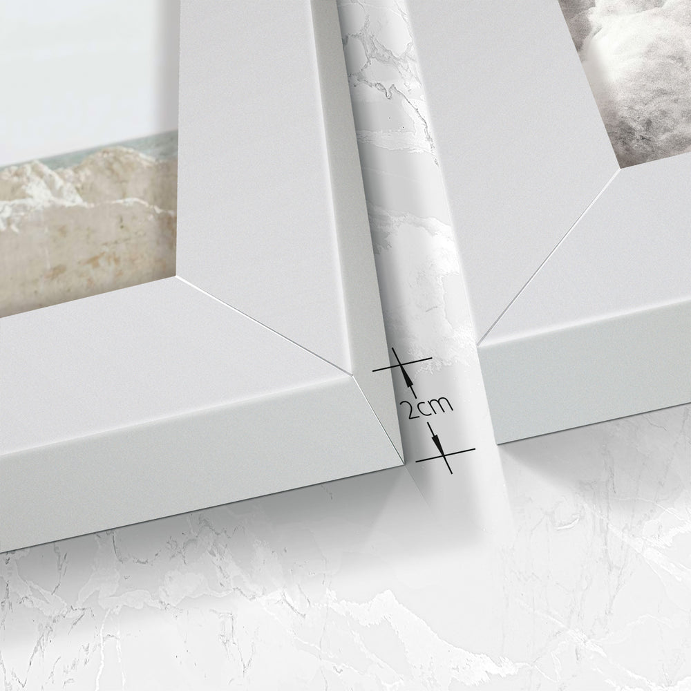 Composição De Quadros Trio Dia Na Praia - 60OFF