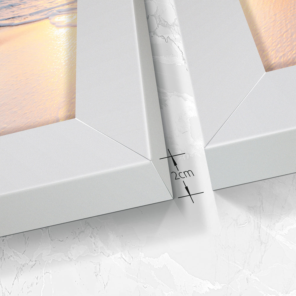 Composição de Quadros trio Pôr do Sol - 60OFF