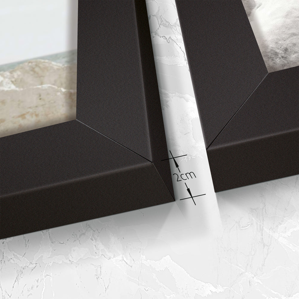 Composição De Quadros Trio Dia Na Praia - 60OFF