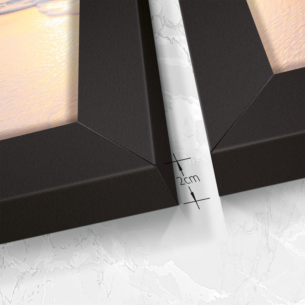 Composição de Quadros trio Pôr do Sol - 60OFF