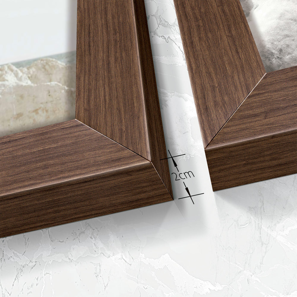 Composição De Quadros Trio Dia Na Praia - 60OFF