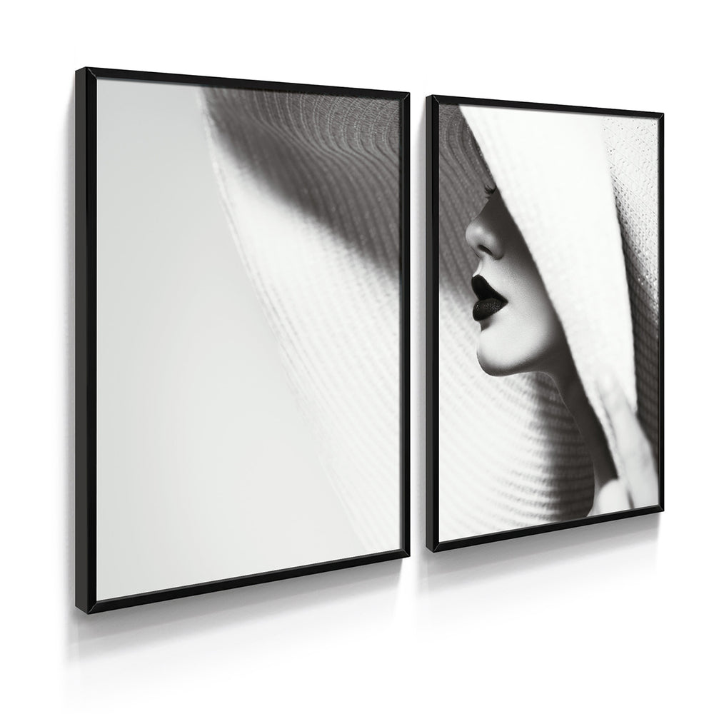 Composição de quadros Mulher Famme Fashion - 60OFF