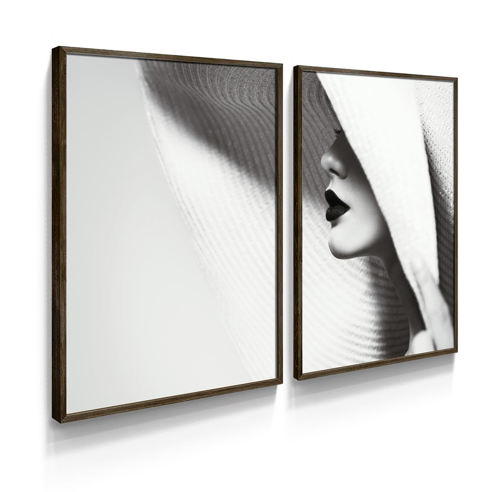 Composição de quadros Mulher Famme Fashion - 60OFF