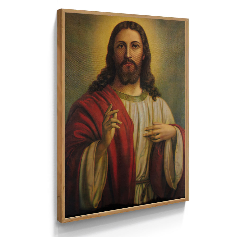 Quadro Individual Relioso Retrato Jesus Cristo
