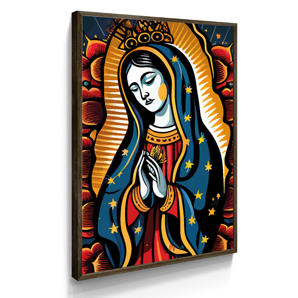 Quadro Individual Religioso Virgem Guadalupe