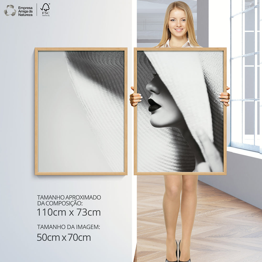 Composição de quadros Mulher Famme Fashion - 60OFF