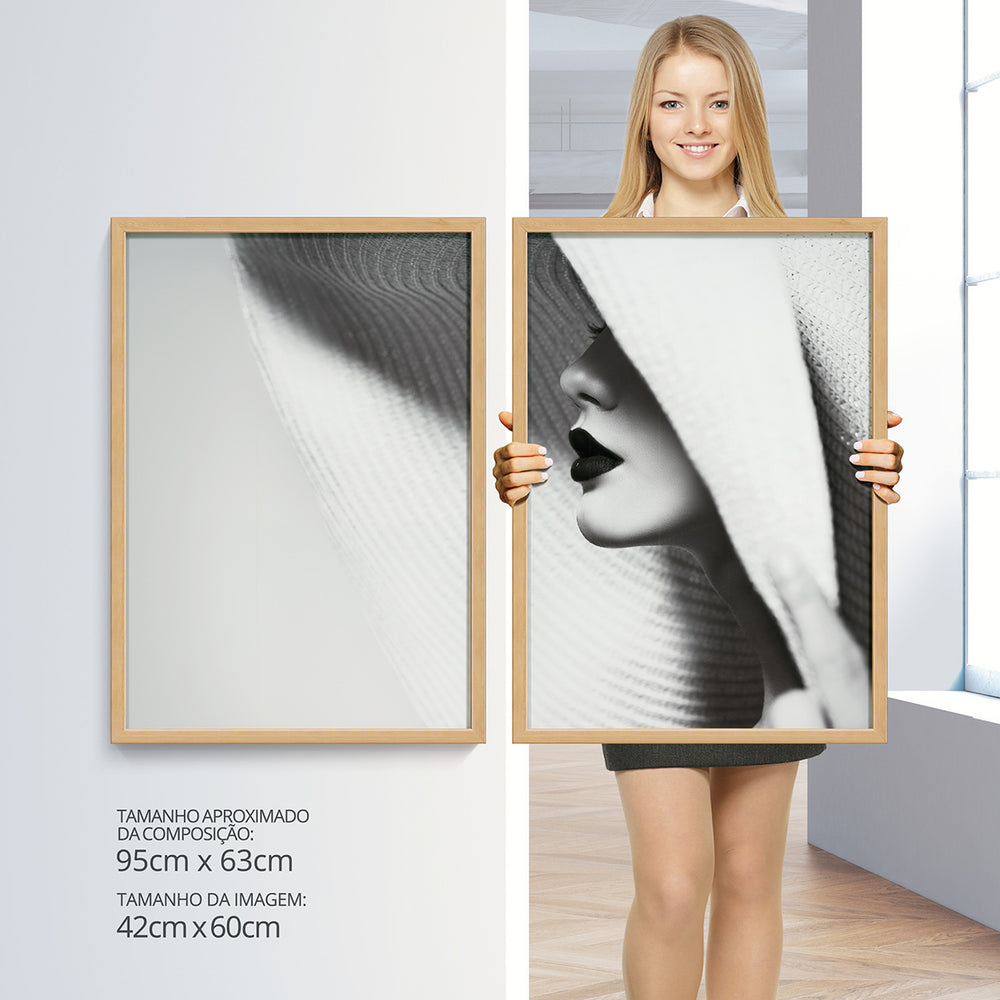 Composição de quadros Mulher Famme Fashion - 60OFF