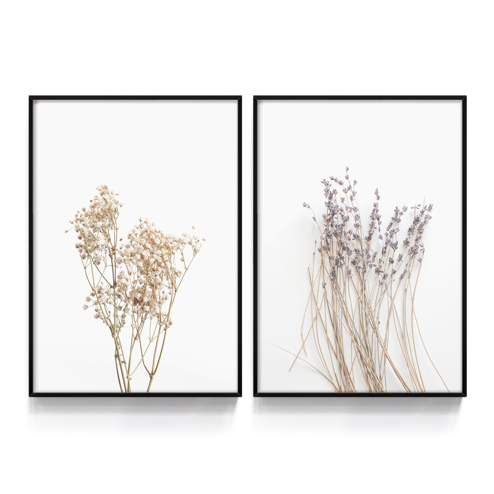 Composição de quadros Duo Botânico Minimal 50%OFF