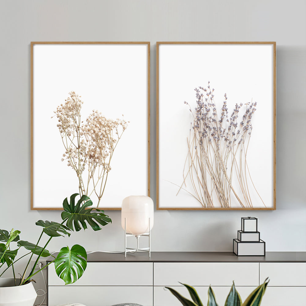 Composição de quadros Duo Botânico Minimal 50%OFF