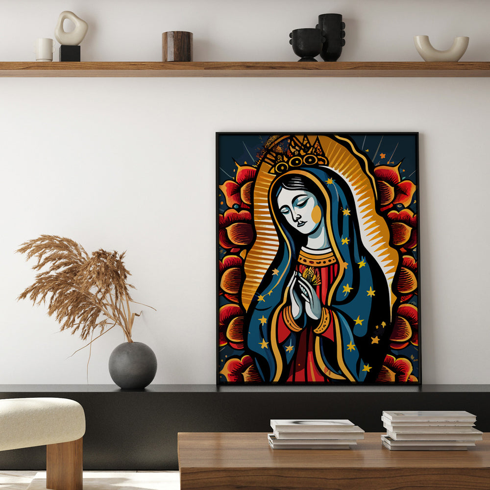Quadro Individual Religioso Virgem Guadalupe