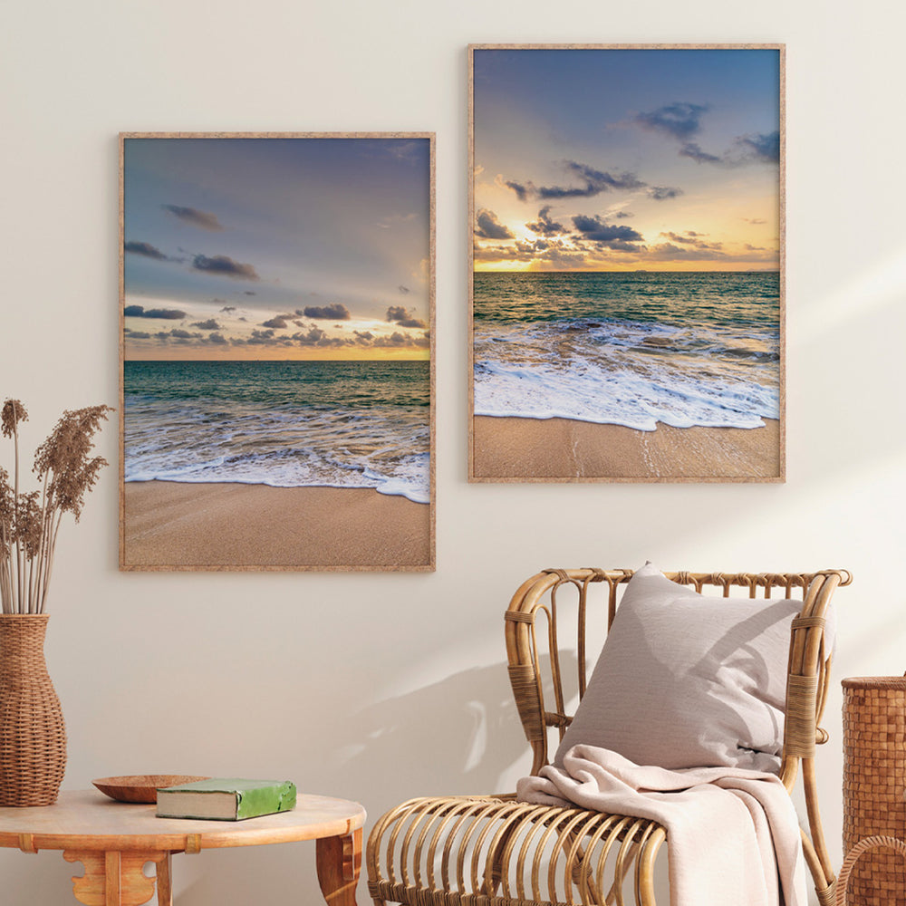 Composição de Quadros Céu e Mar 50%OFF