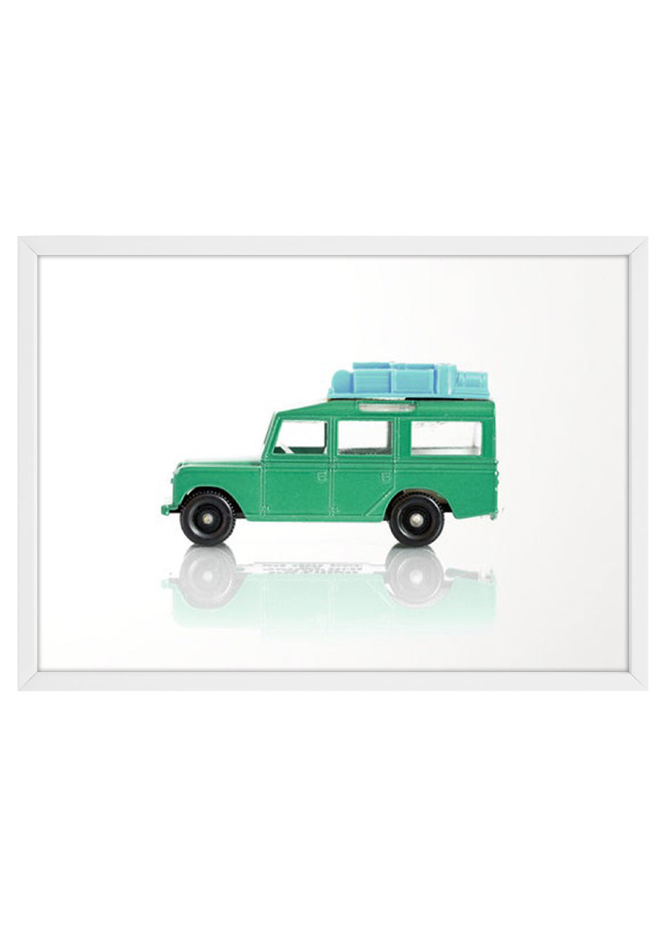 Quadro Carrinho Verde