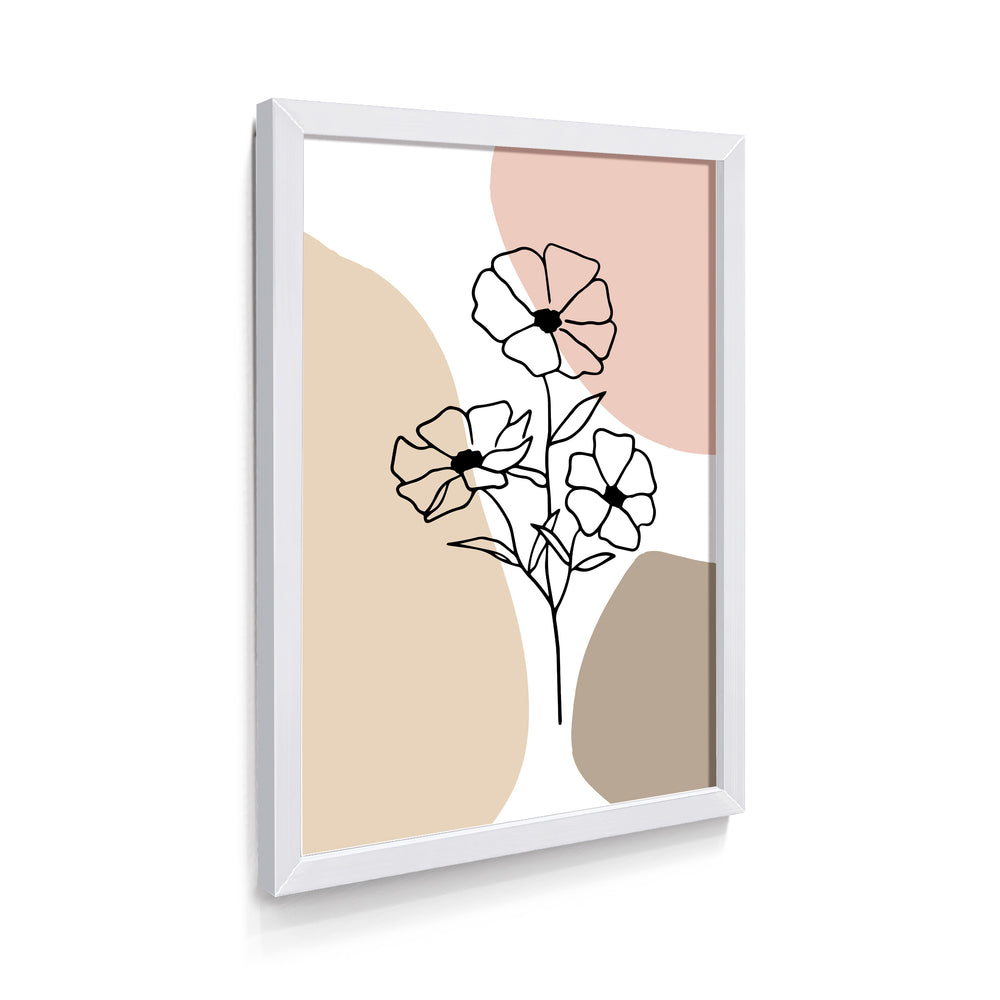 Quadro Florzinhas Boho