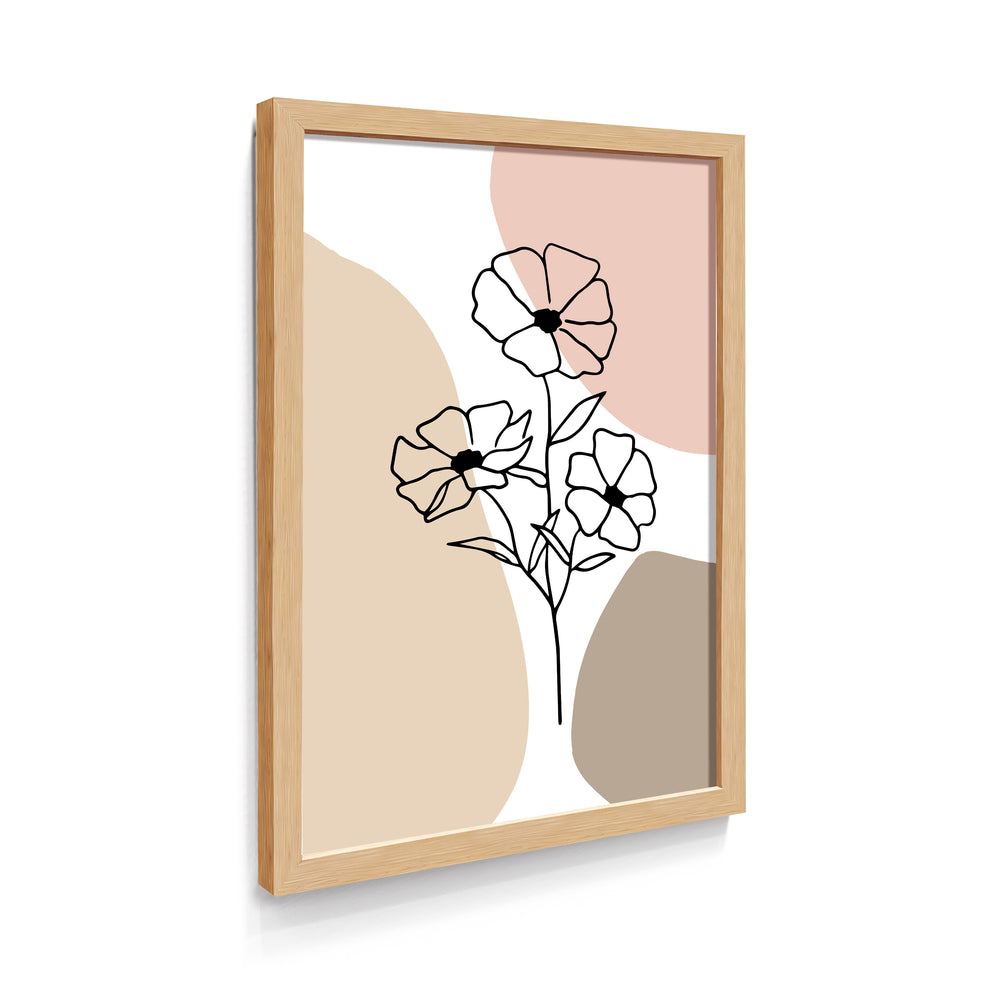 Quadro Florzinhas Boho