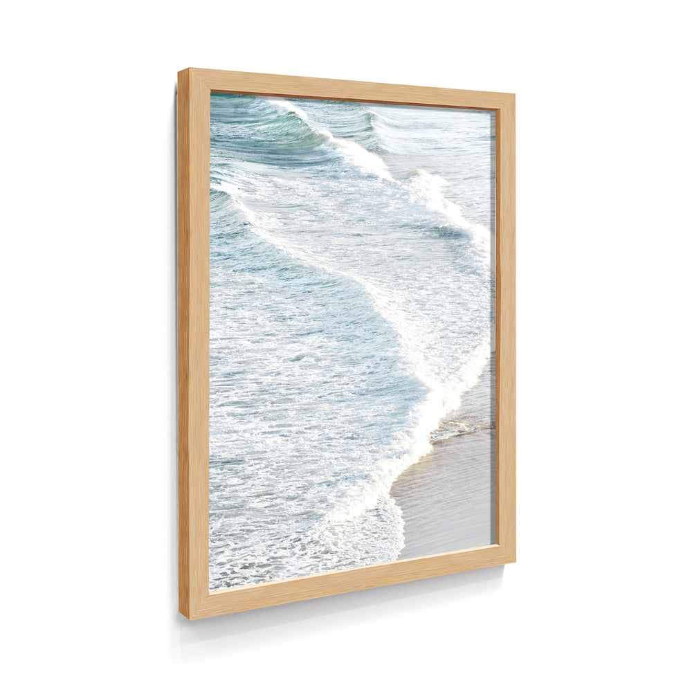 Quadro Ondas na Beira da Praia