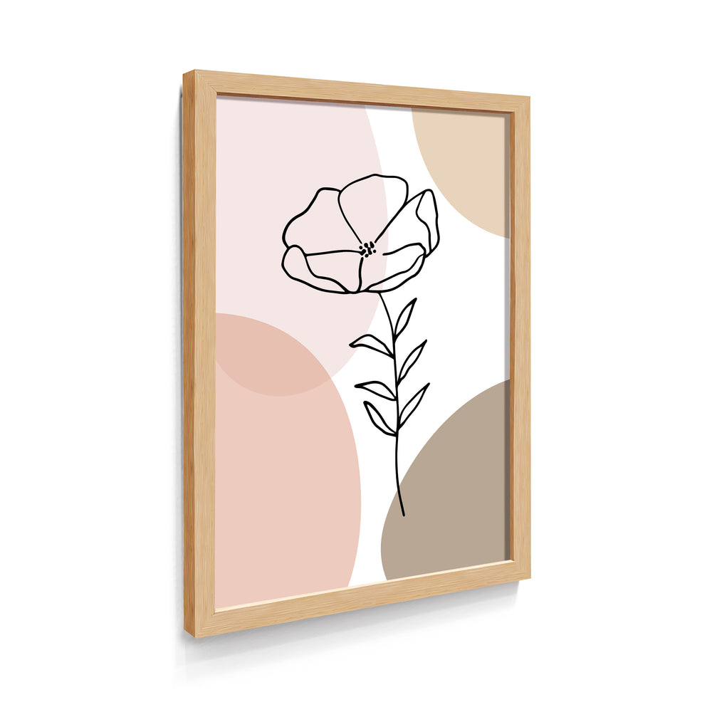 Quadro Flor Boho