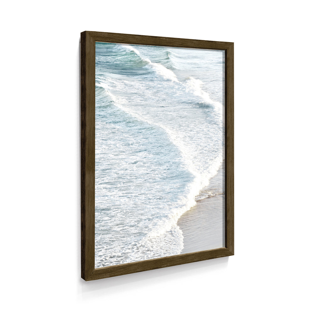 Quadro Ondas na Beira da Praia