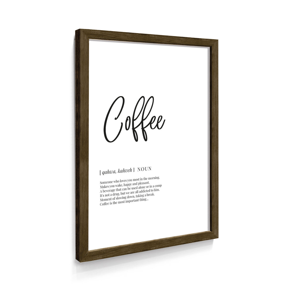 Quadro Individual - Coffee