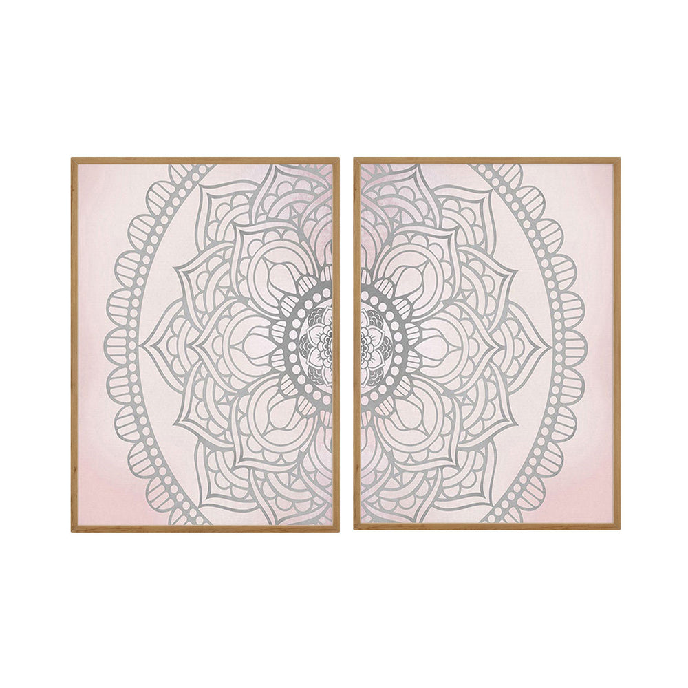 Composição de quadros Mandala Clássica