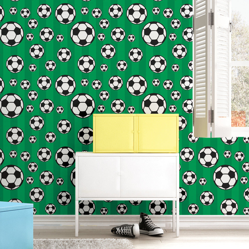 Papel de parede Green Soccer
