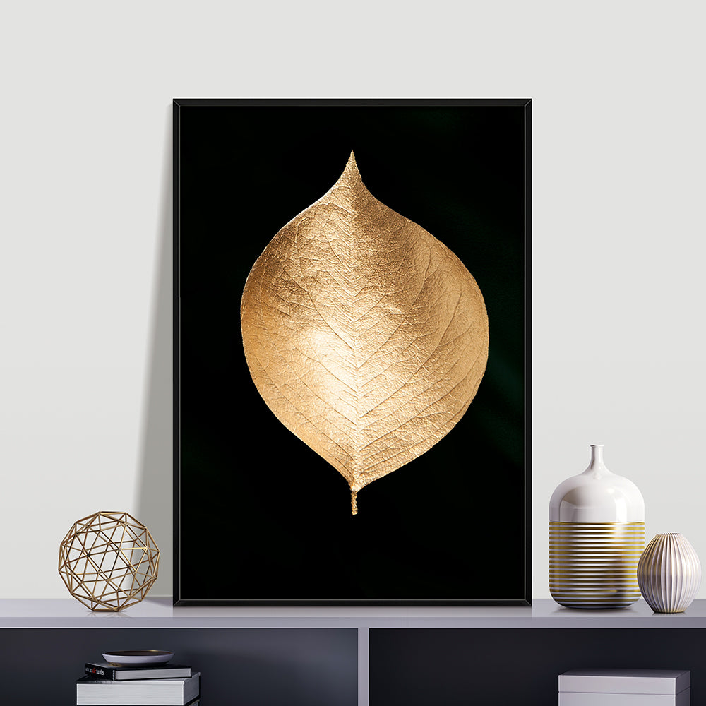 Quadro Golden Leaf 1