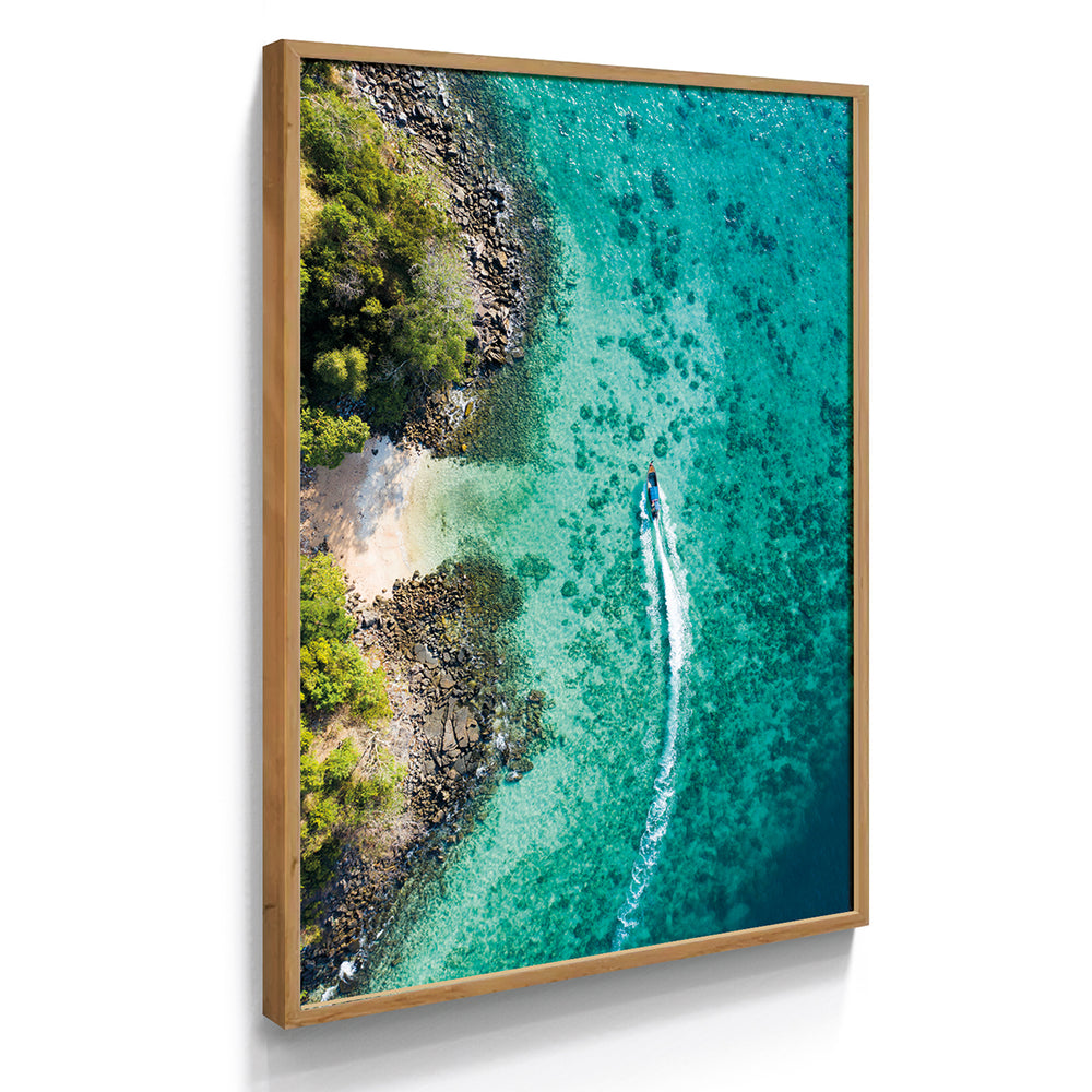 Quadro Decorativo Ilha Paraíso