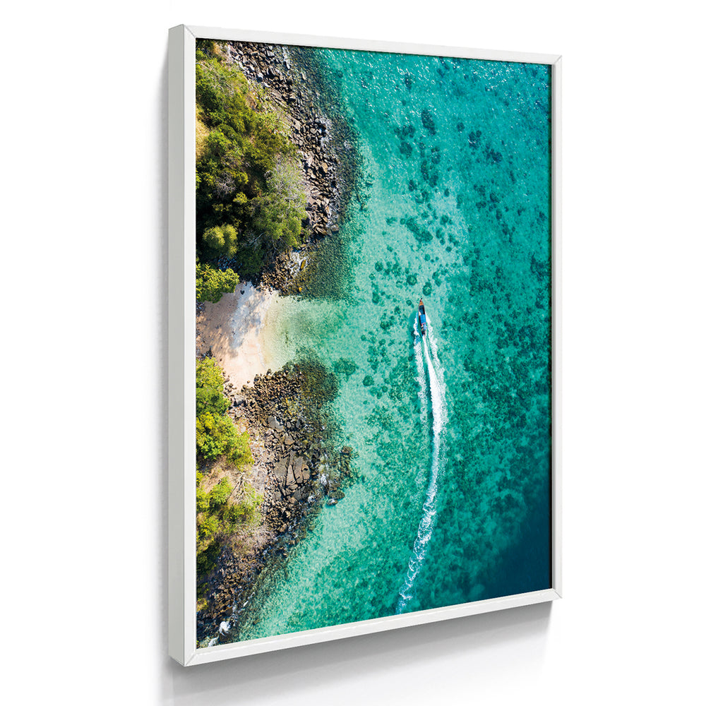 Quadro Decorativo Ilha Paraíso