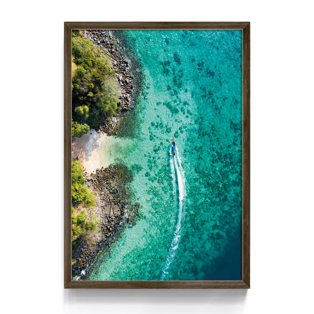 Quadro Decorativo Ilha Paraíso