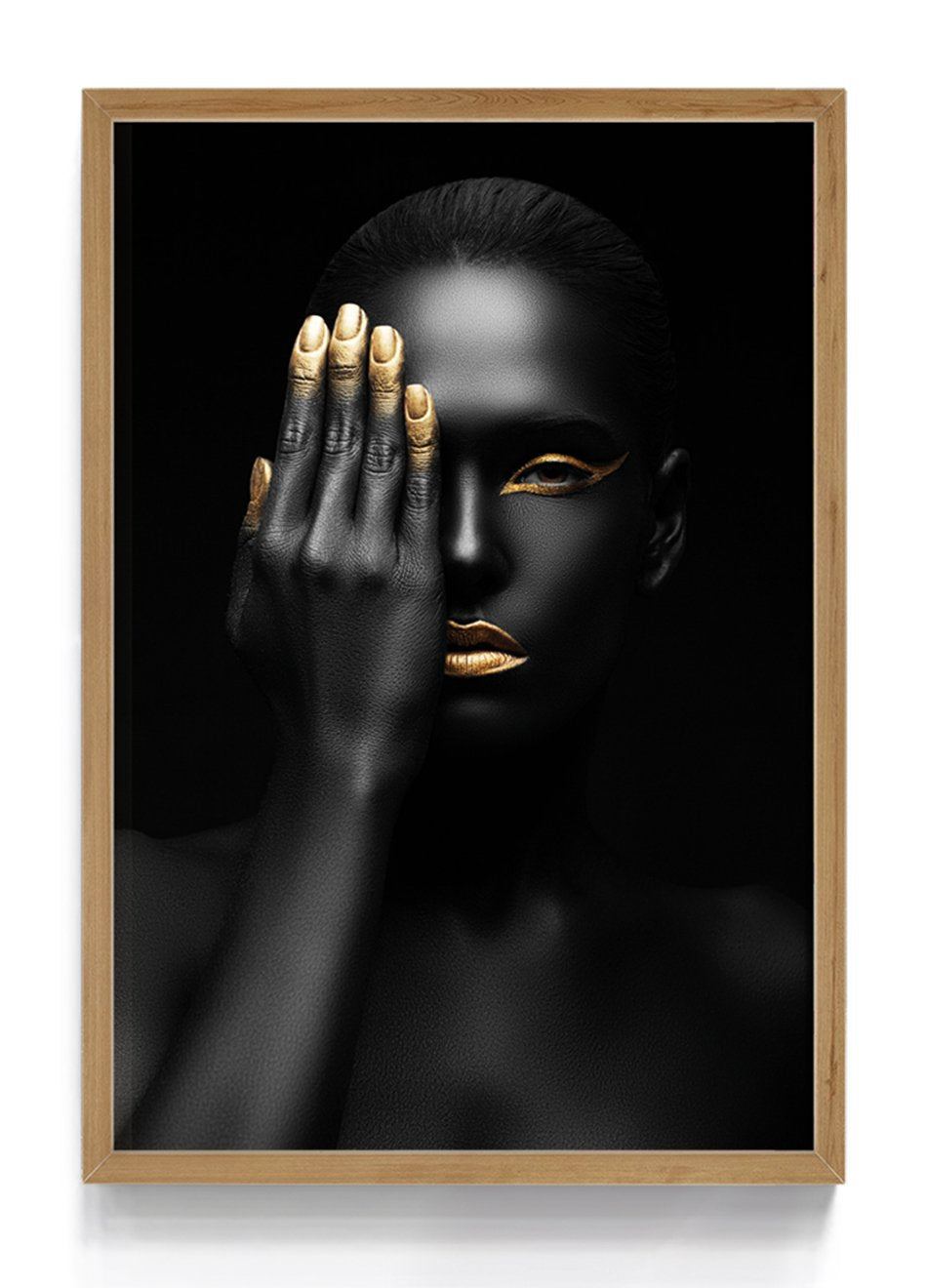 Quadro Black & Gold Woman 9