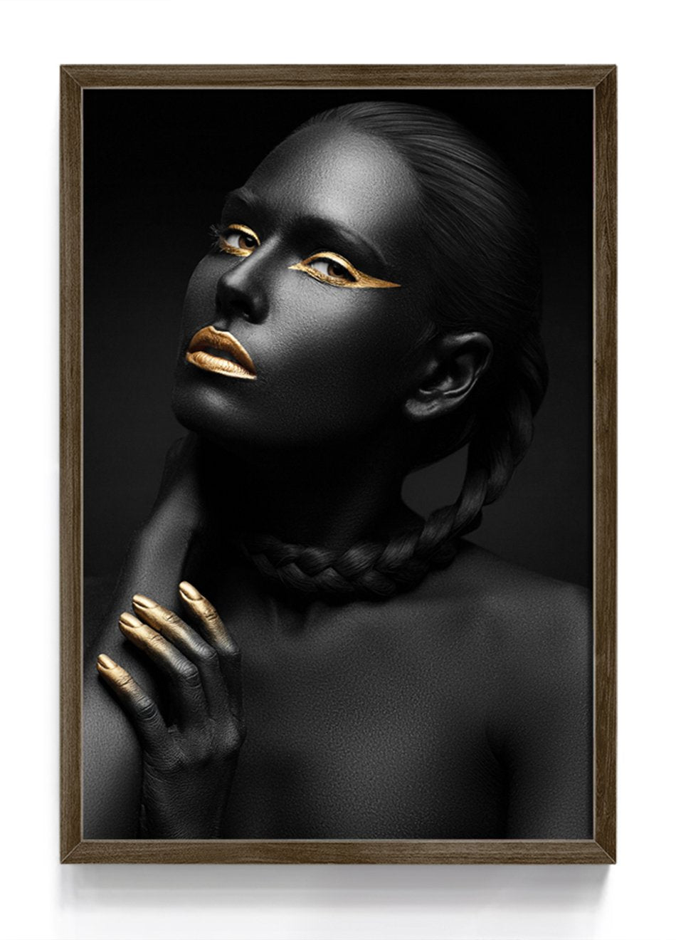 Quadro Black & Gold Woman 1