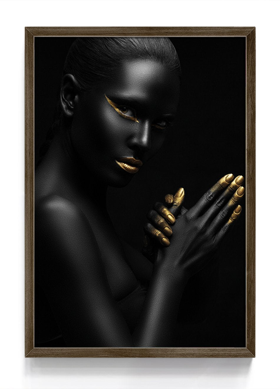 Quadro Black & Gold Woman 5