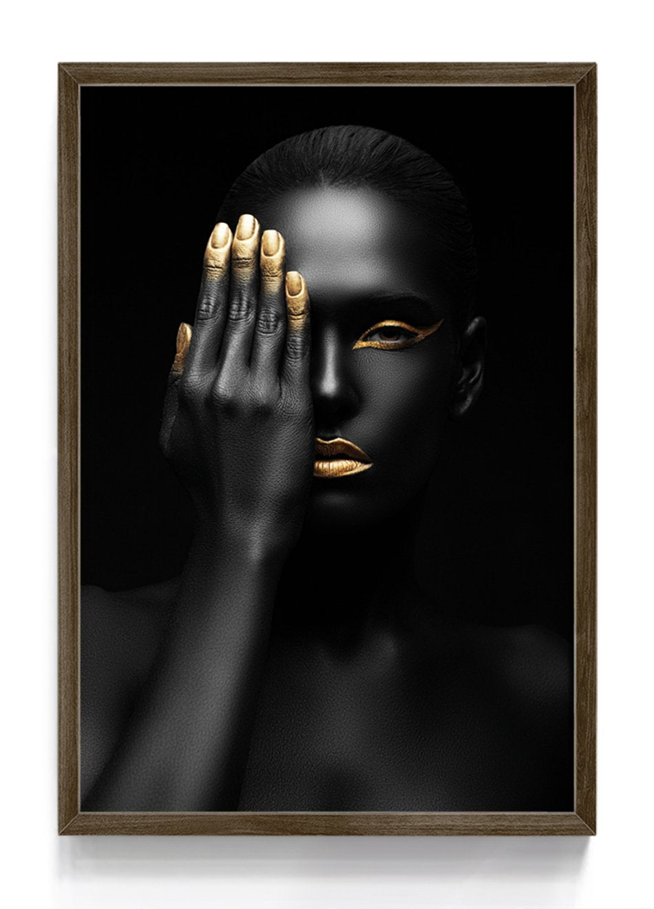 Quadro Black & Gold Woman 9
