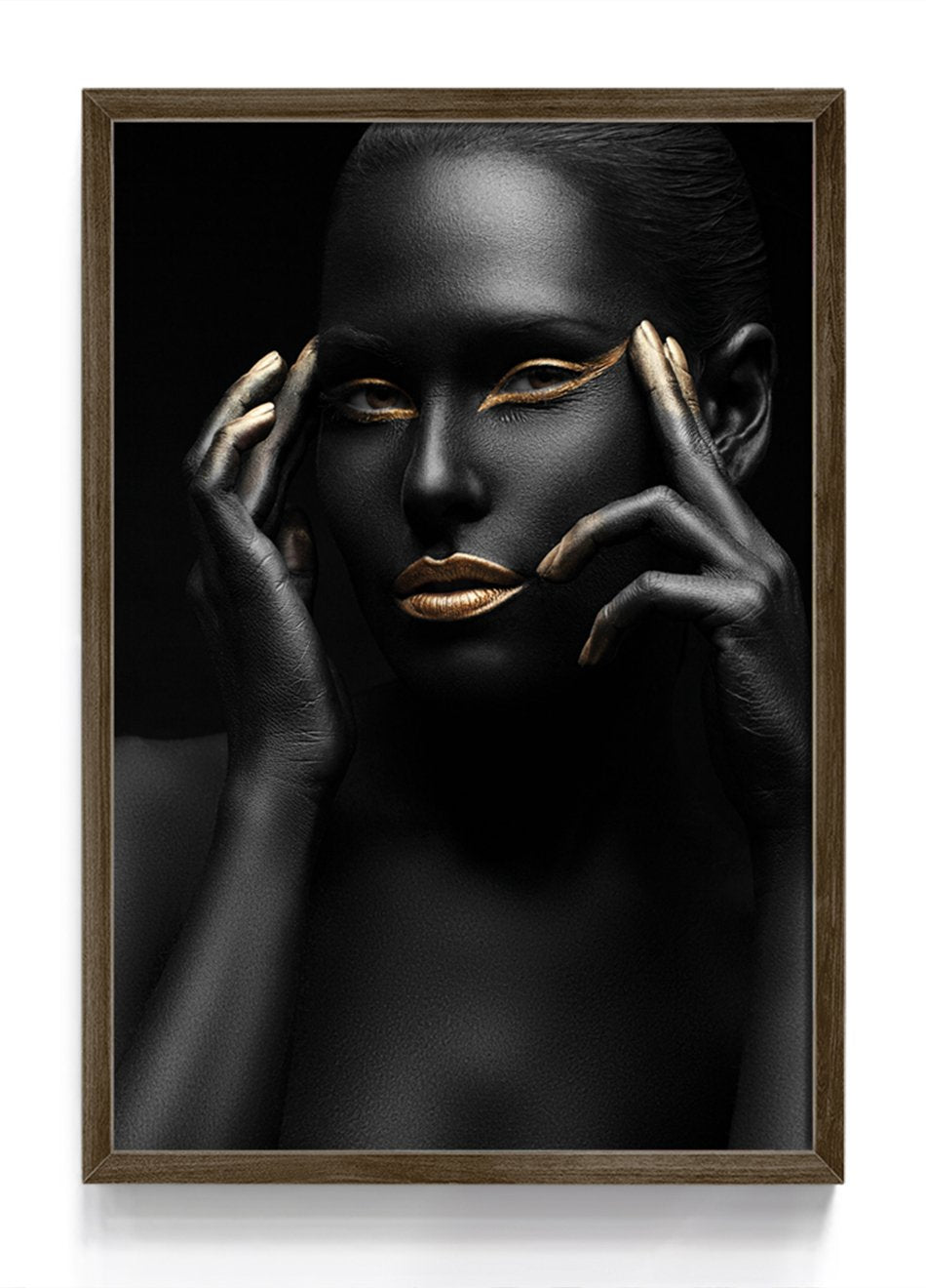 Quadro Black & Gold Woman 7
