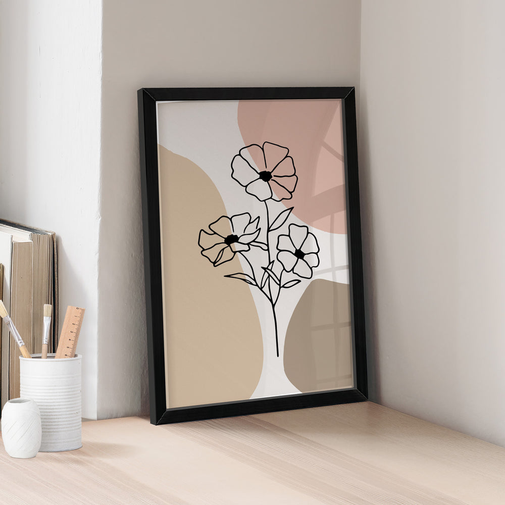 Quadro Florzinhas Boho