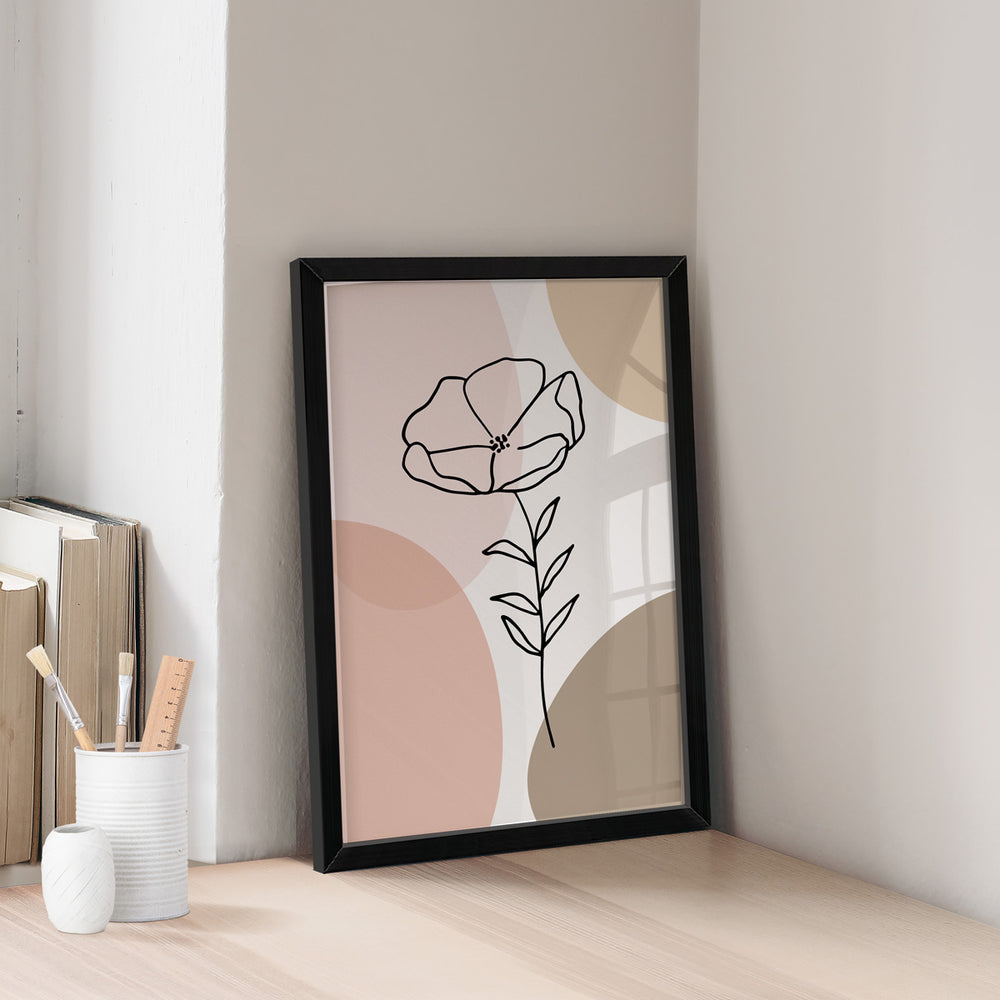 Quadro Flor Boho