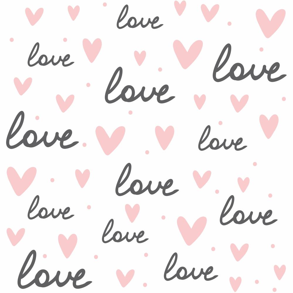 Papel de parede Love Hearts