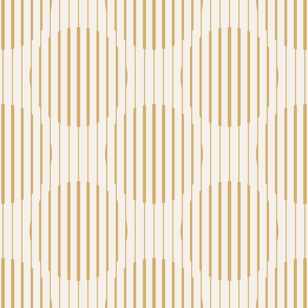 Papel de parede Padrão Geométrico Dourado 3