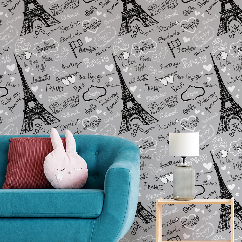 Papel de parede Bon Voyage Paris