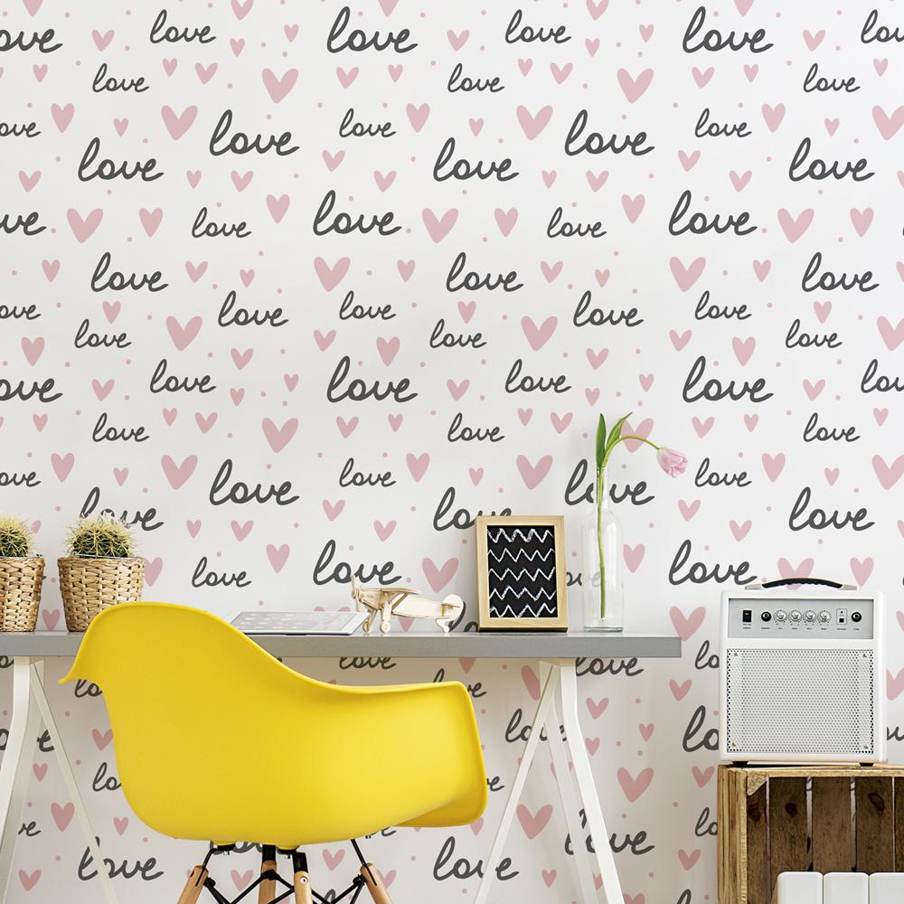 Papel de parede Love Hearts