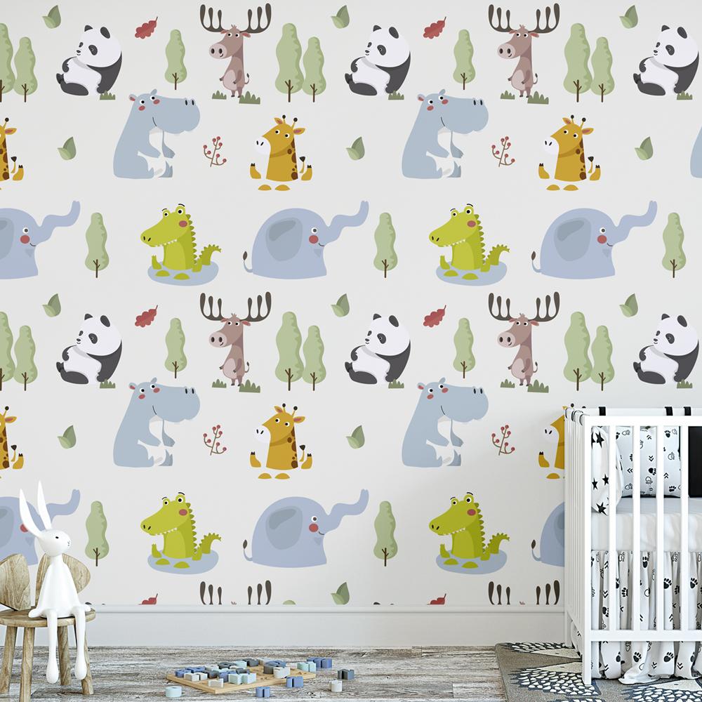 Papel de parede Baby Safari 4